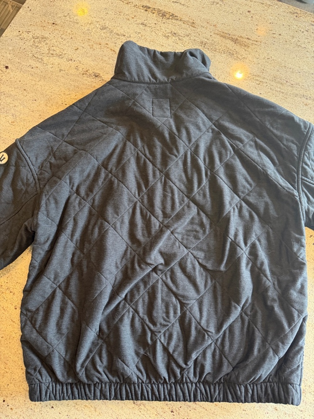 Vuori Quilted Halo Jacket - Charcoal Black - Picture 4 of 4